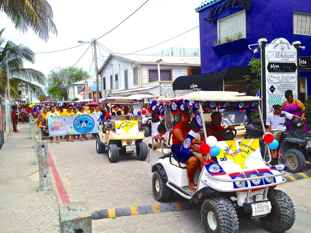 San Pedro September Celebrations parade!