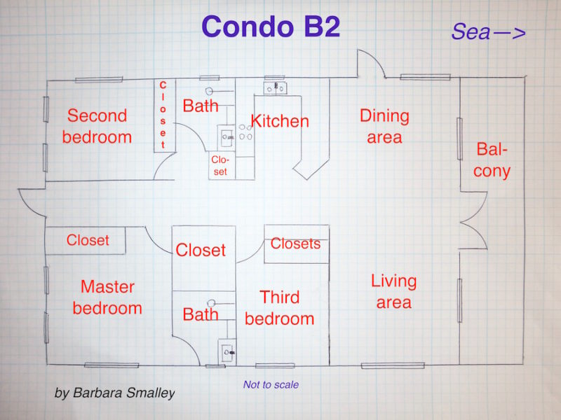 Condo B2 floor plan