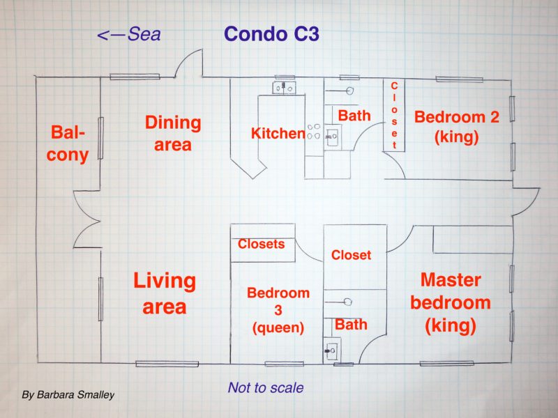 Condo C3, Sunset Beach Resort, Ambergris Caye