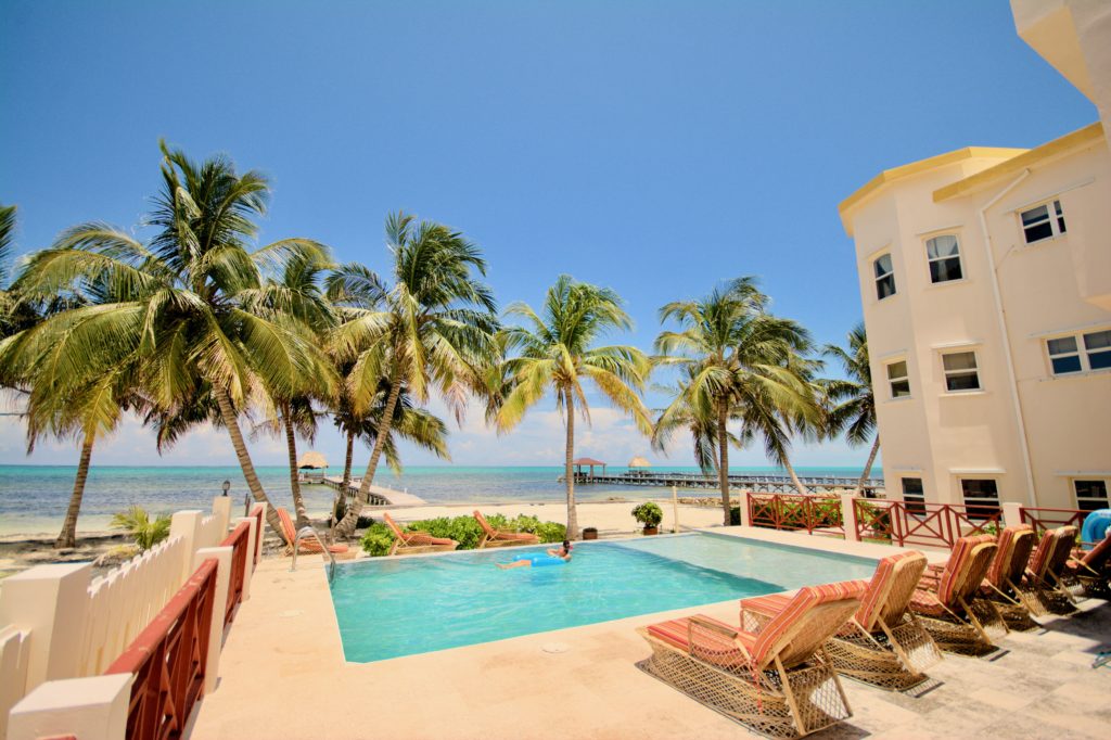 Beach condo Belize